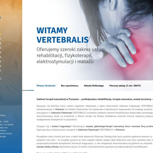 Gabinet fizjoterapii - Poznań