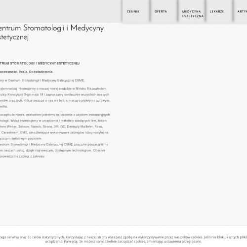 Gabinet dentystyczny - Mińsk Mazowiecki