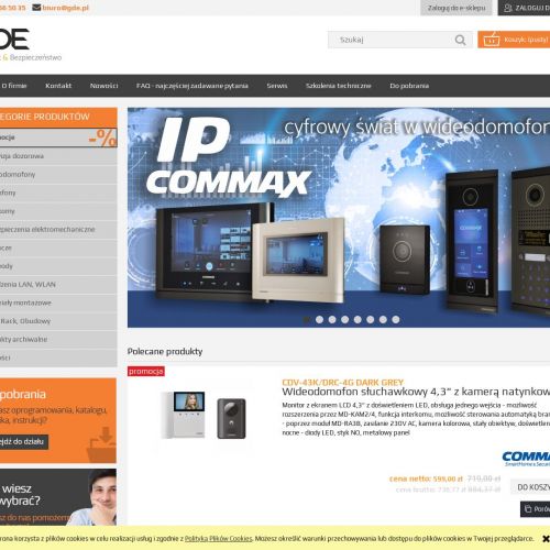 Commax wideodomofony