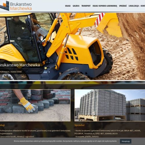 Radom - schody z kostki