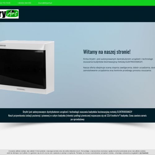 Osuszanie pomieszczeń