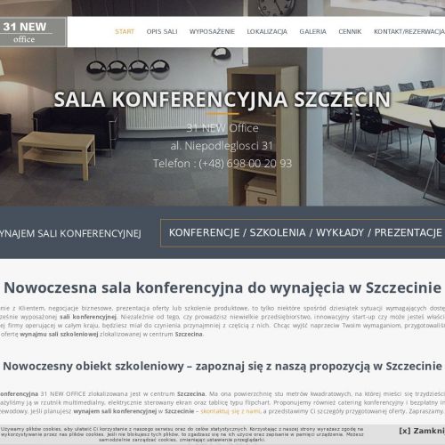 Szczecin - wynajem sali konferencyjnej