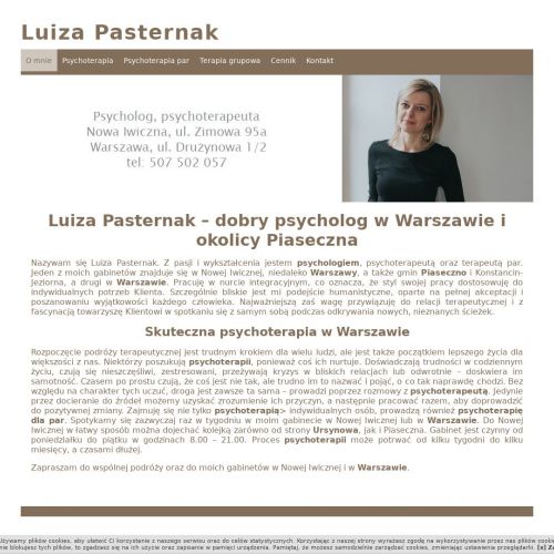 Psychoterapeuta warszawa mokotów