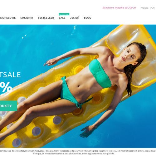 Stroje kąpielowe panterka - Poznań