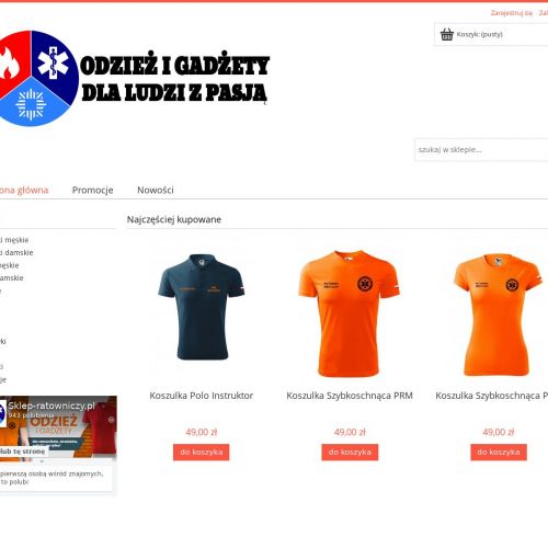 Koszulka ratownik ambulans