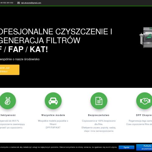 Czyszczenie fap Kraków