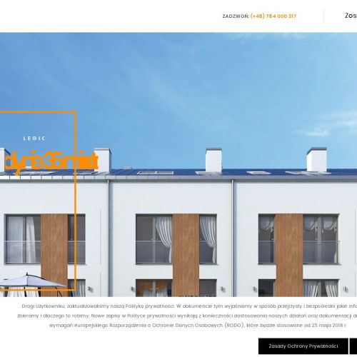 Domy projektowana w Legionowie
