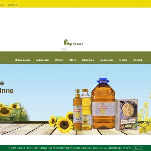 Olej słonecznikowy producent w Świeciu