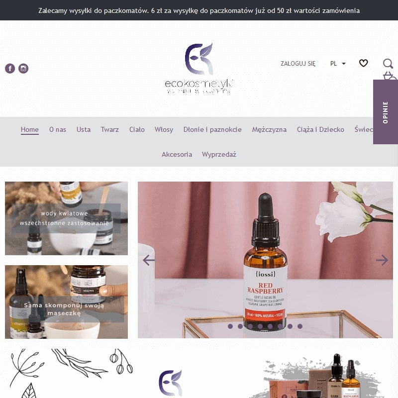 Lublin - ekologiczna maska intensywnie nawilżająca do twarzy