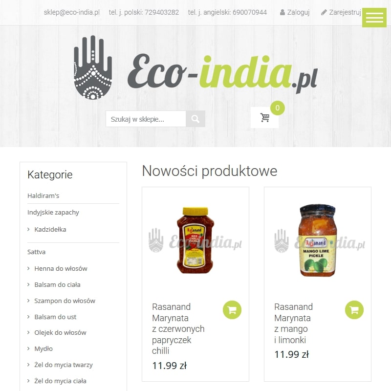 Indyjski balsam do ciała