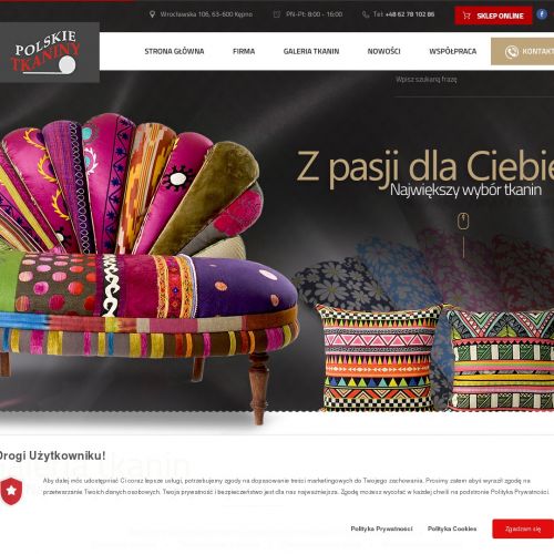 Hurtownie materiałów tapicerskich - Kępno