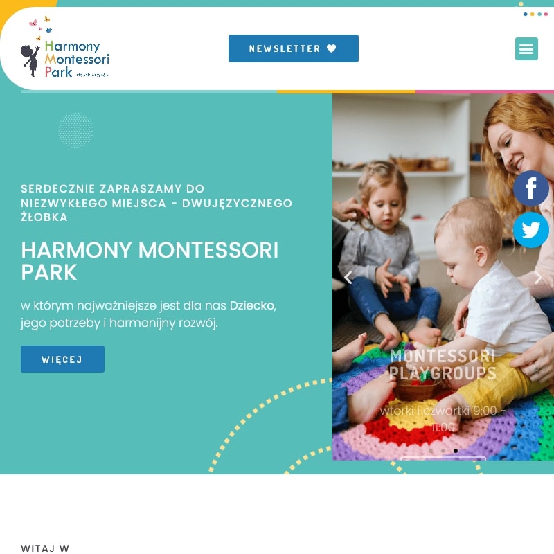 Żłobki montessori - Warszawa