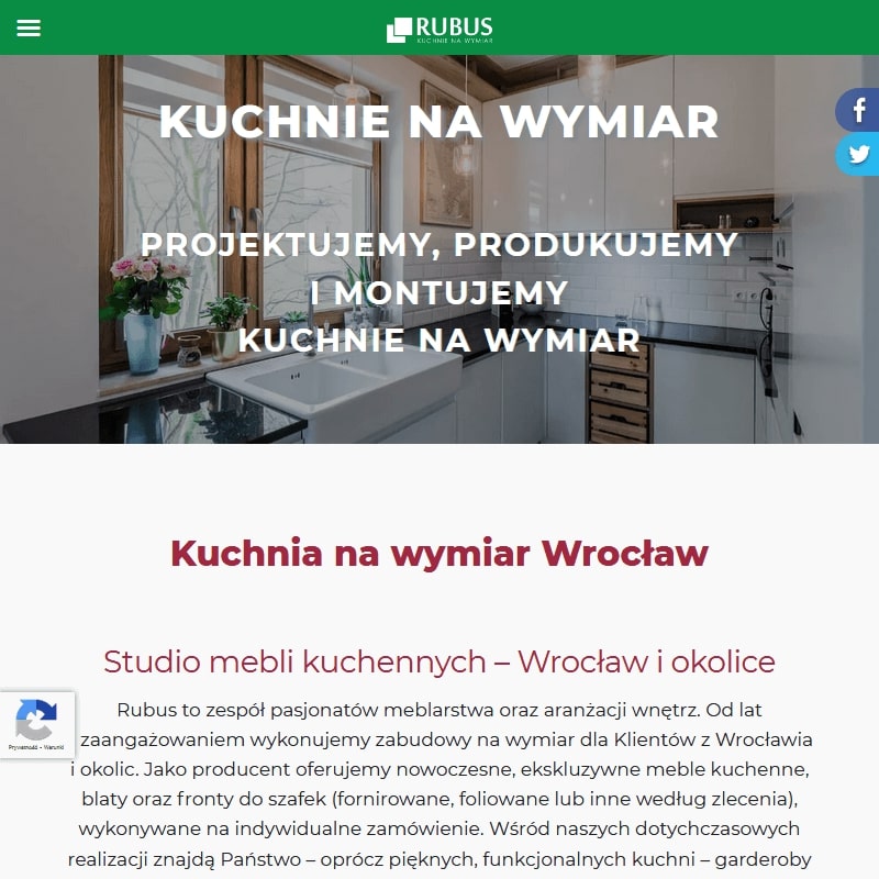 Wrocław - kuchnia na wymiar