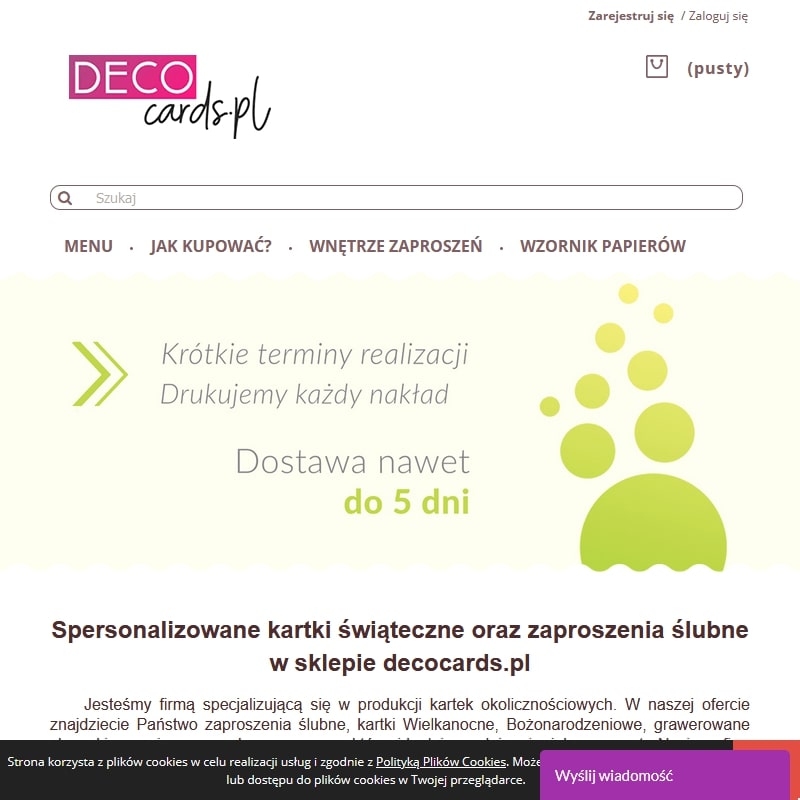 Zaproszenia komunijne personalizowane