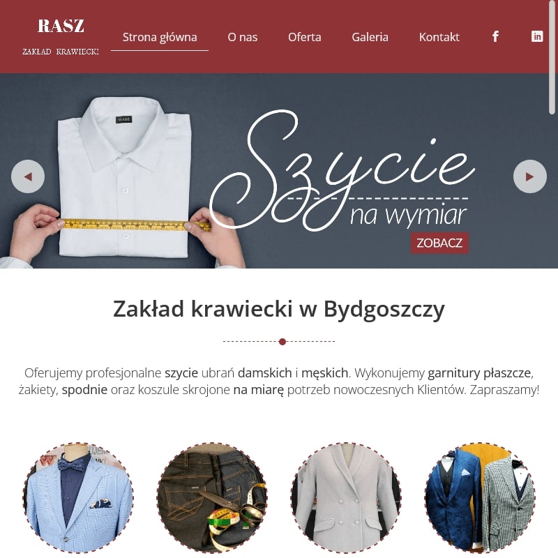Szycie na miarę w Inowrocławiu
