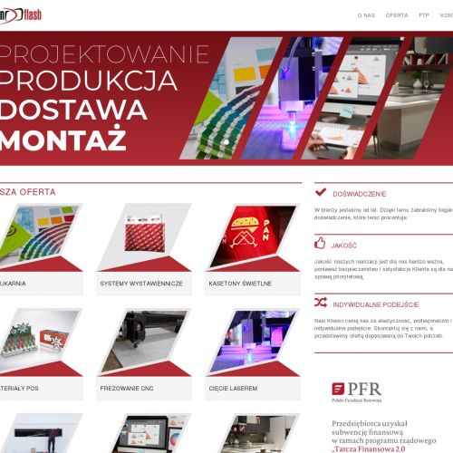 Warszawa - druk solwentowy