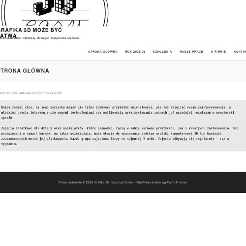 Mińsk Mazowiecki - blender szkolenie