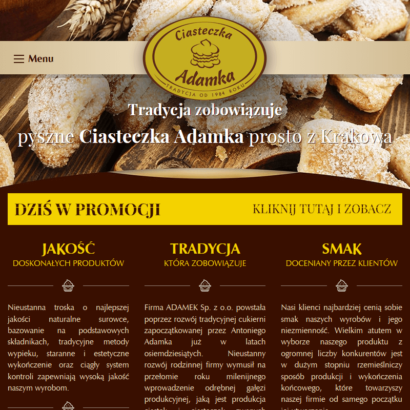 Kraków - produkcja tradycyjnych ciastek