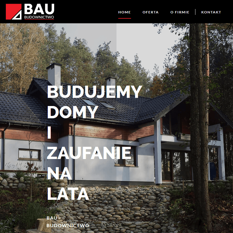 Warszawa - budowa domów jednorodzinnych