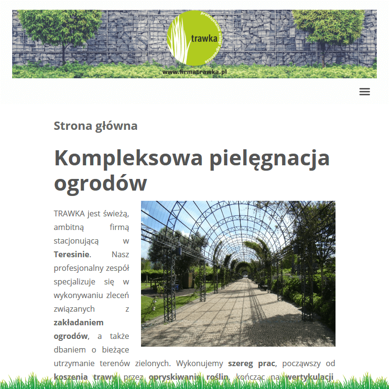 Projektowanie ogrodów Milanówek