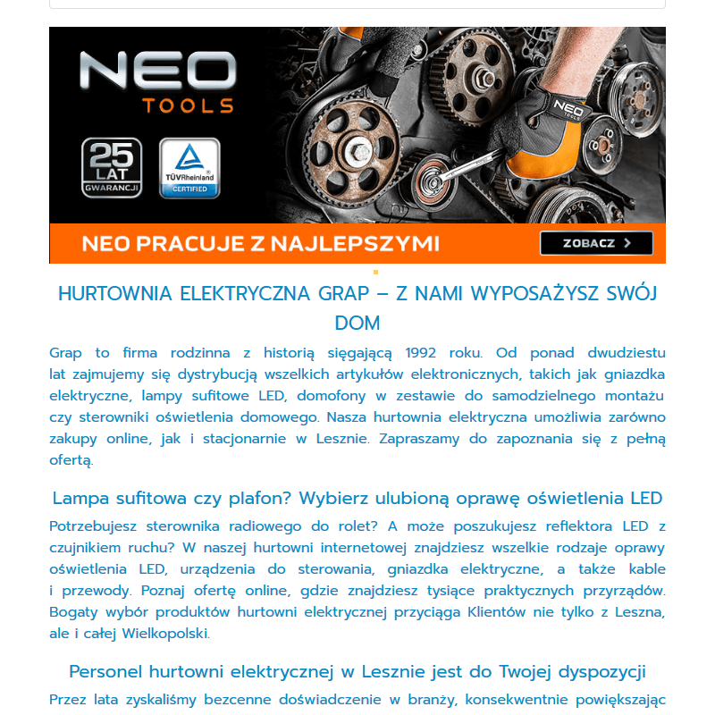 Bezpiecznik s hurt w Lesznie