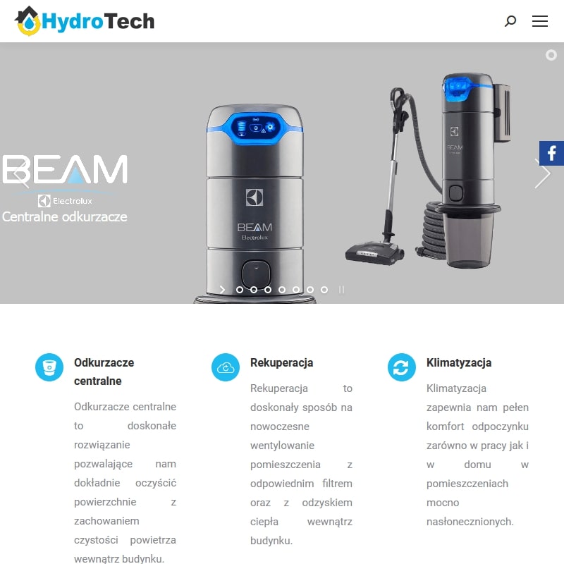 Odkurzacz centralny beam w Łodzi