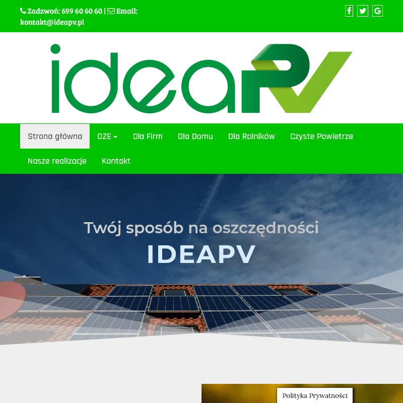 Panele pv instalacja w Krakowie