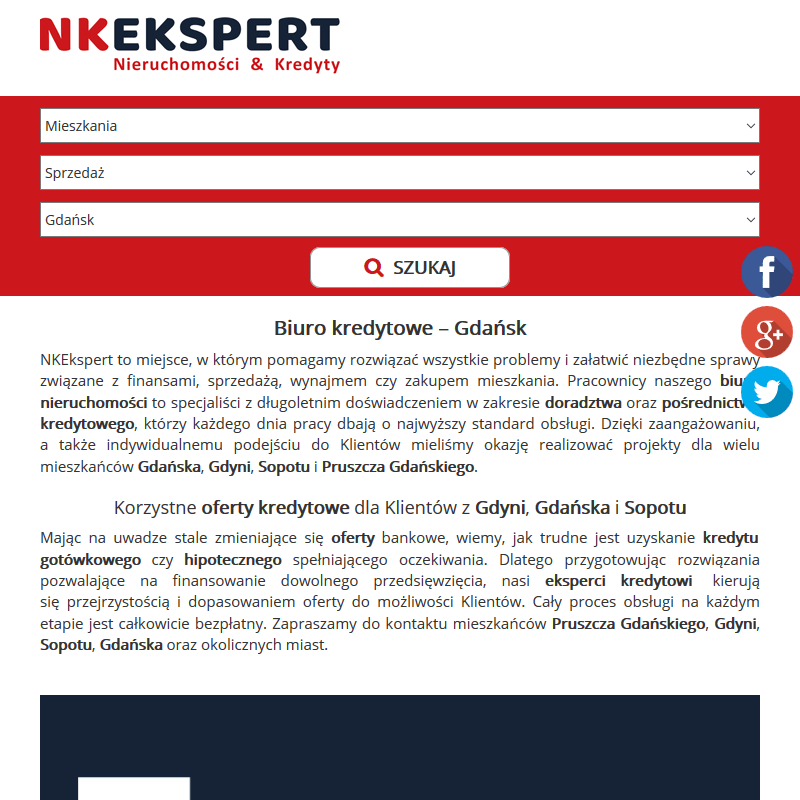 Ranking kredytów konsolidacyjnych - Gdańsk