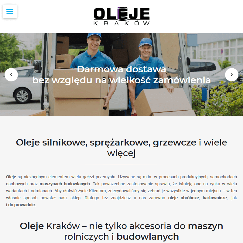 Oleje chłodzące