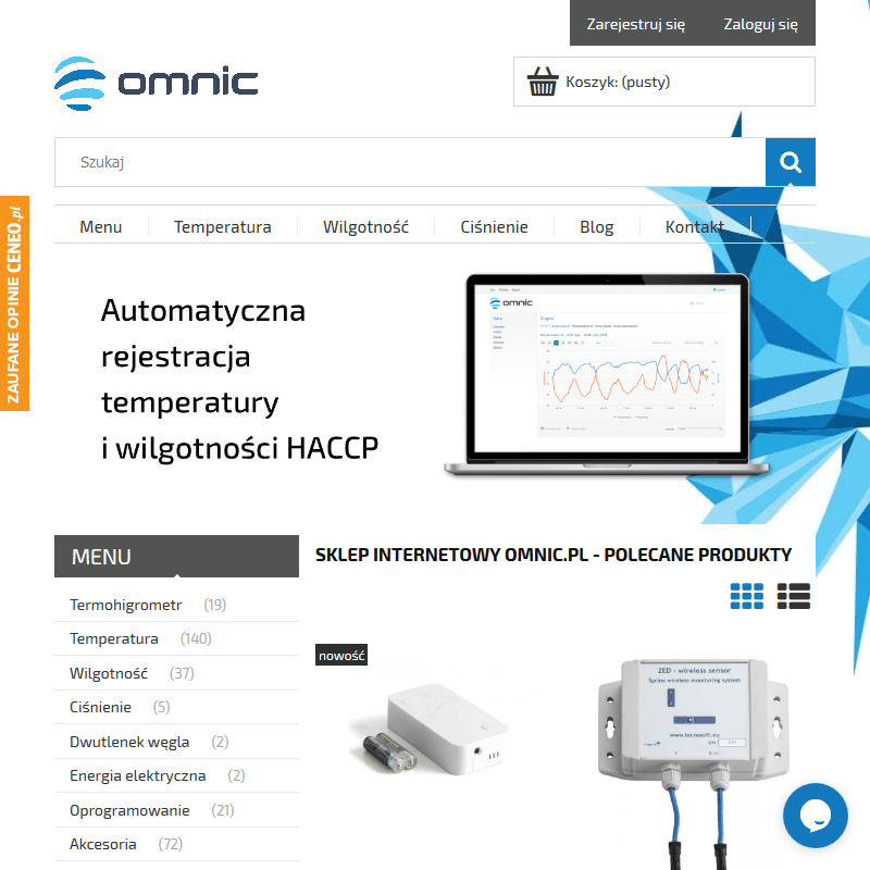 Rejestrator temperatury na kablu - Warszawa