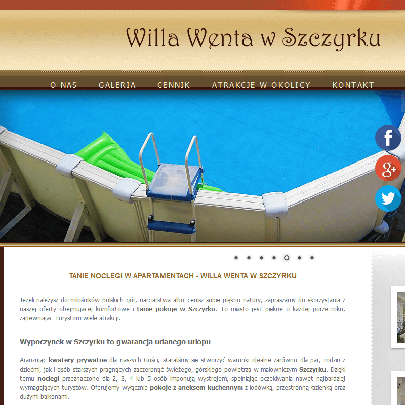 Tanie noclegi w szczyrku