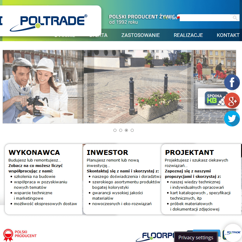 Szczecin - naprawa posadzki betonowej