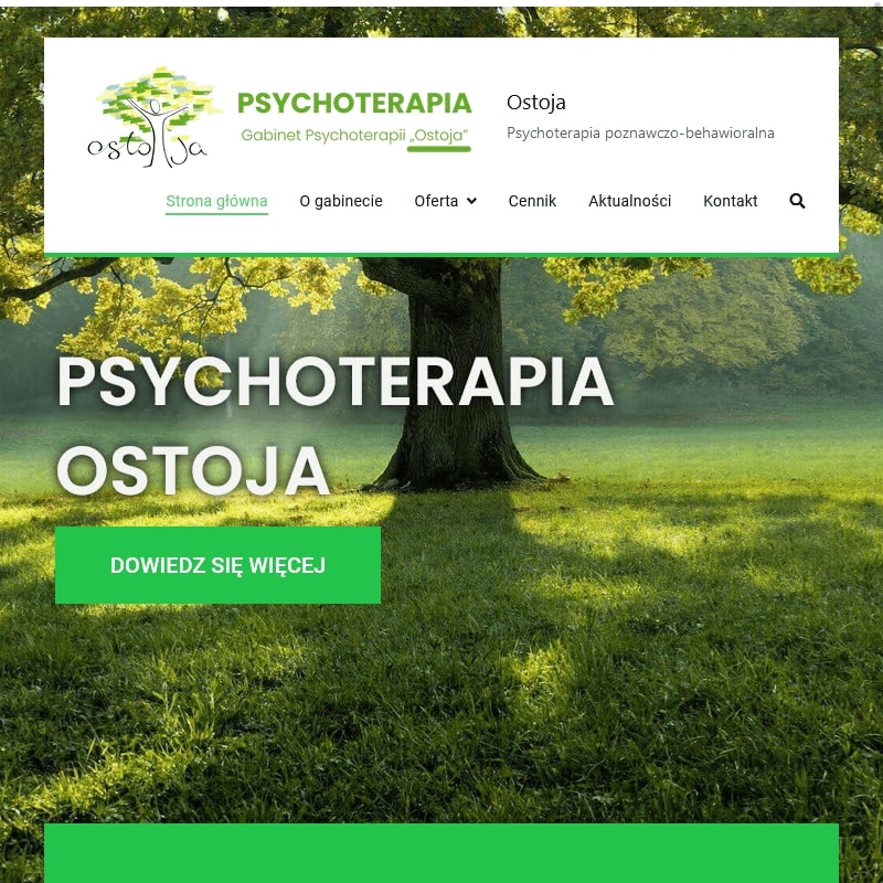Psychoterapeuta cbt - Warszawa