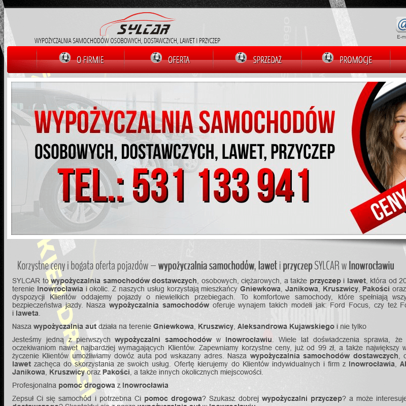 Wypożyczalnia przyczep w Inowrocławiu